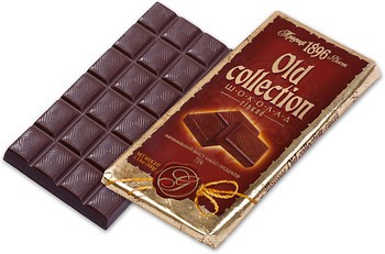Фото Бісквіт-Шоколад чорний Old Collection 75% 100 г