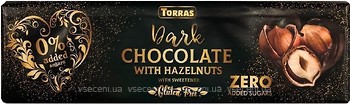 Фото Torras темний Hazelnuts без цукру 300 г