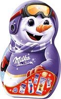 Фото Milka шоколадний набір Snow Mix Великий сніговик 236 г