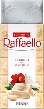 Фото Ferrero белый Raffaello Coconut and Almond 90 г