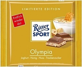 Фото Ritter Sport молочний Olympia 100 г