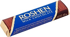 Фото Roshen Молочно-шоколадний із начинкою крем-брюле 43 г