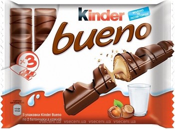 Фото Kinder Bueno 129 г