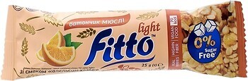 Фото Fitto Light Мюслі апельсин-кіноа 25 г