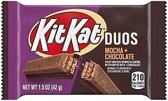 Фото KitKat Duos Mocha Creme and Chocolate Wafer 42 г