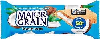 Фото АВК Батончик цільнозерновий Major Grain Кокос 40 г