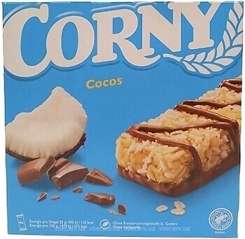 Фото Corny Classic Cocos кокосовий 150 г
