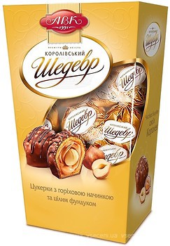 Фото АВК Королівський шедевр з цілим фундуком 125 г