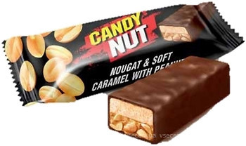Фото Roshen Candy Nut нуга і м'яка карамель з арахісом 1 кг