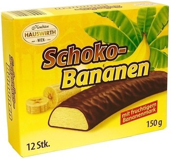 Фото Hauswirth Schokobananen 150 г