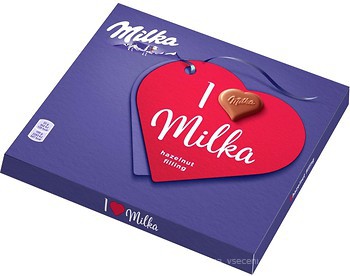 Фото Milka из молочного шоколада с ореховой начинкой 110 г