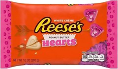 Фото Reese's Valentine's White Creme Peanut Butter Hearts 283 г