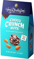 Фото Millennium Choco Crunch черные с миндалем 100 г
