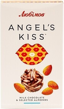 Фото Любімов Angel's Kiss молочний з мигдалем 100 г