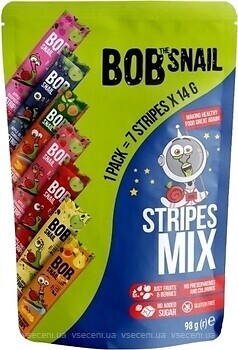 Фото Bob Snail Stripes Mix 98 г