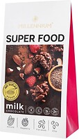Фото Millennium Super Food молочный шоколад с миндалем, малиной, семенами льна и чиа 80 г