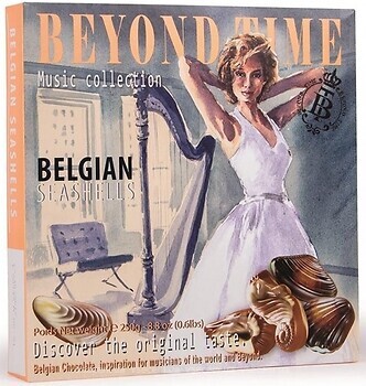 Фото Belgian шоколадні мушлі Beyond Time 250 г