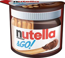 Фото Nutella & Go ореховая с какао и хлебными палочками 52 г