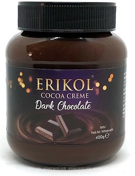 Фото Erikol шоколадна Dark chocolate 400 г
