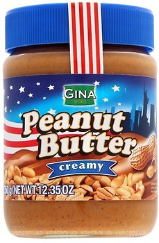 Фото Gina арахісова Peanut Butter Creamy 350 г