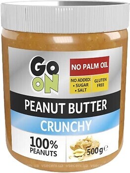 Фото Go On Nutrition арахісова Crunchy 500 г