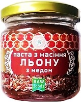 Фото Еколія урбеч з насіння льону з медом 200 г