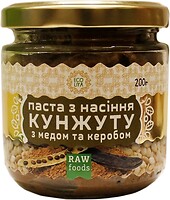 Фото Еколія урбеч з насіння кунжуту з медом і керобом 200 г