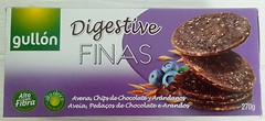 Фото Gullon вівзяне печиво с шоколадом Digestive Finas 270 г