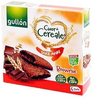 Фото Gullon печиво Cuor di Cereale Brownie 203 г
