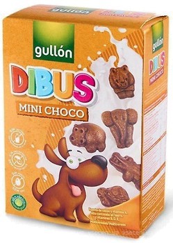 Фото Gullon печиво Dibus Mini Cocoa 250 г