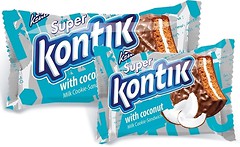 Фото Konti печиво Super Kontik з кокосом 100 г
