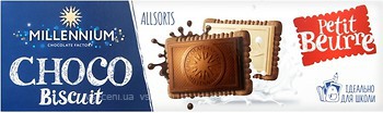 Фото Millennium печиво Choco Biscuit Allsorts 132 г