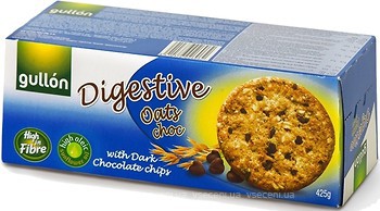 Фото Gullon печиво Digestive з шоколадною крихтою 425 г