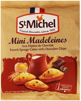 Фото St Michel печиво Mini Madeleines 175 г