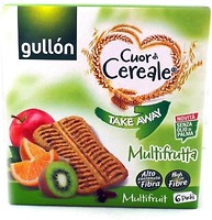 Фото Gullon печиво Cuor Di Cereale Multifrutta 144 г