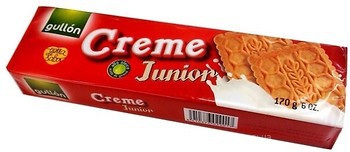 Фото Gullon печенье Creme Junior 170 г