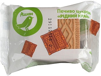 Фото Ашан печиво Рідний край 45 г