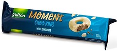 Фото Gullon печиво Moment Choco Ring White Chocolate 150 г