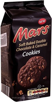 Фото Mars печиво з карамеллю 162 г