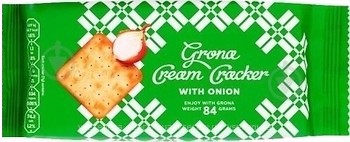 Фото Грона крекер Cream Cracker с луком 84 г