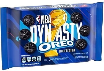 Фото Oreo печиво NBA Dynasty Limited Edition 345 г