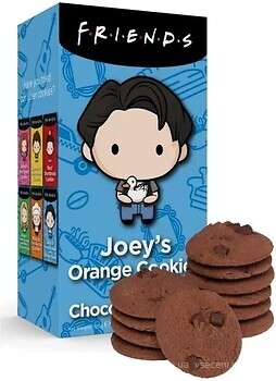 Фото Friends печиво Joey's Orange Cookies With Chocolate Chunks 150 г