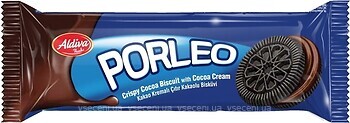 Фото Aldiva печиво Porleo з какао з шоколадним кремом 72 г