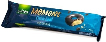 Фото Gullon печиво Moment Choco Ring Dark Chocolate 150 г