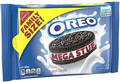 Фото Oreo печиво Mega Stuf Sandwich Cookies 499 г