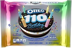 Фото Oreo печиво 110th Birthday Chocolate Confetti Cake 345 г