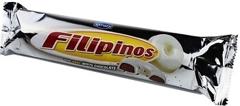 Фото Artiach печенье Filipinos покрытое белым шоколадом 128 г