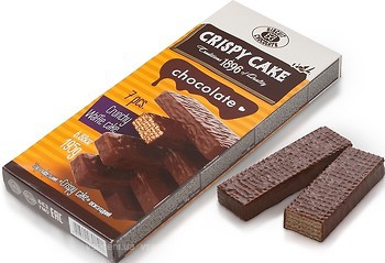 Фото Бісквіт-Шоколад вафельний торт Crispy Cake Chocolate Шоколад 195 г