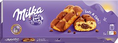 Фото Milka бісквіт з шоколадною начинкою 175 г