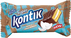 Фото Konti бісквіт Super-Kontik зі смаком кокоса 50 г